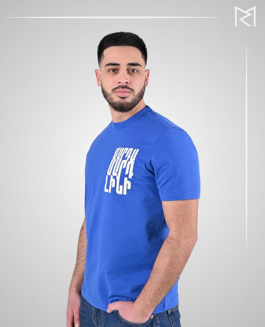 Mard Mard Lini Tee Blue Color