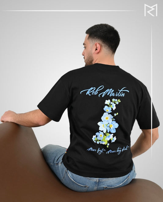 1915 Forever Flower Tee Black Color
