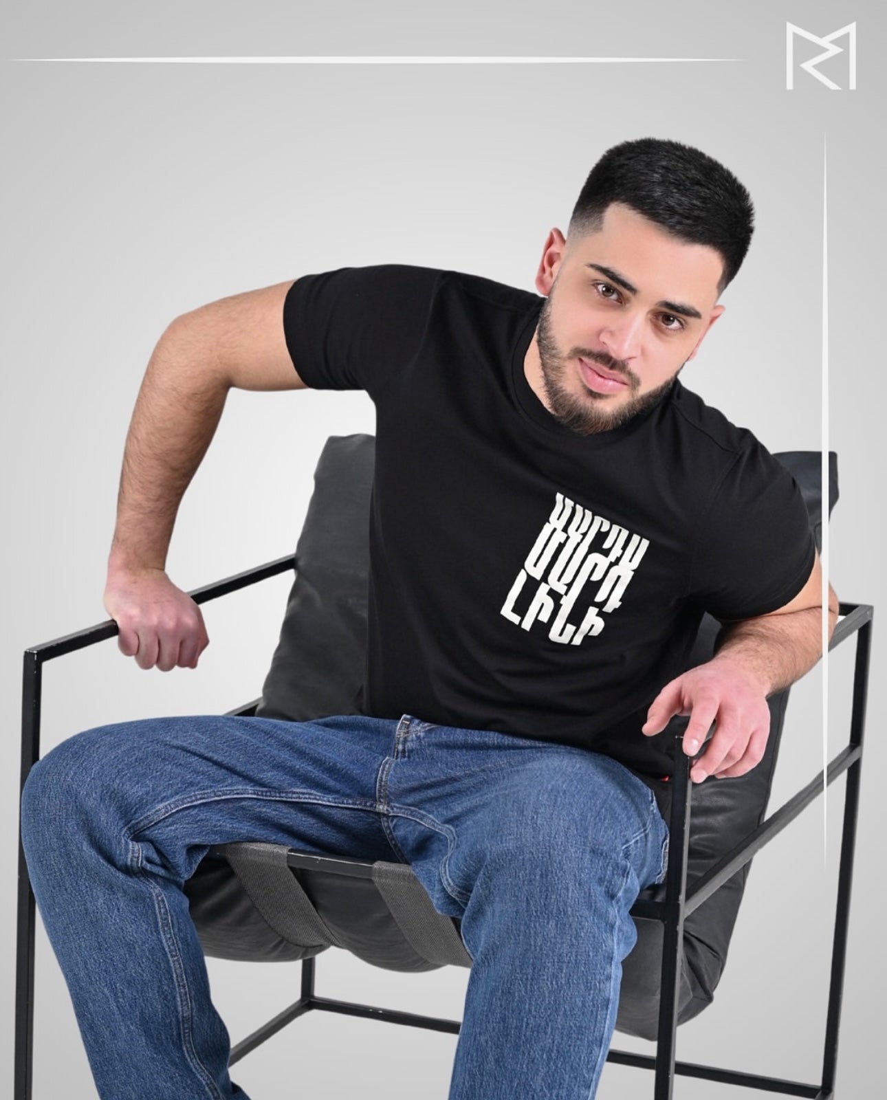 Mards Mard Lini Tee Black Color