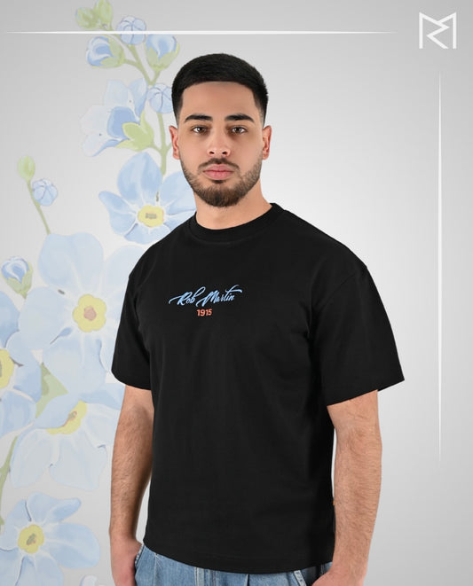 1915 Forever Flower Tee Black Color