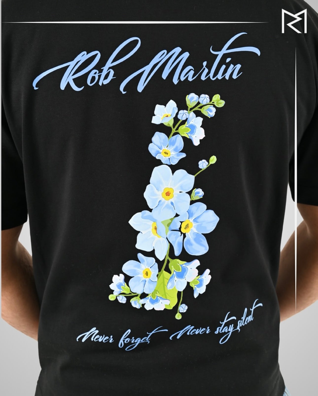 1915 Forever Flower Tee Black Color
